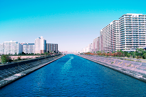 浦安市境川周辺の画像