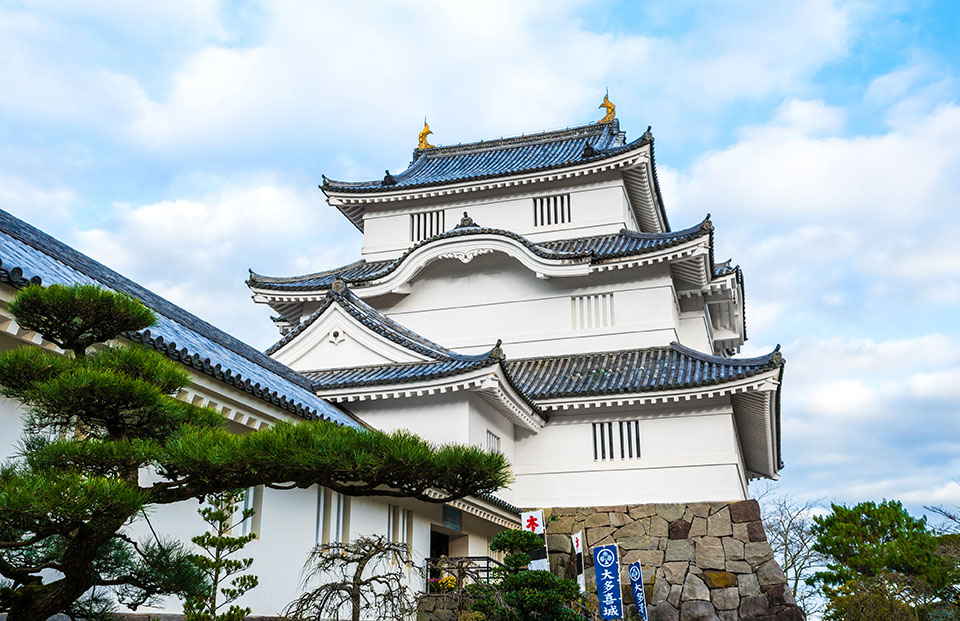 大多喜町にある大多喜城の画像